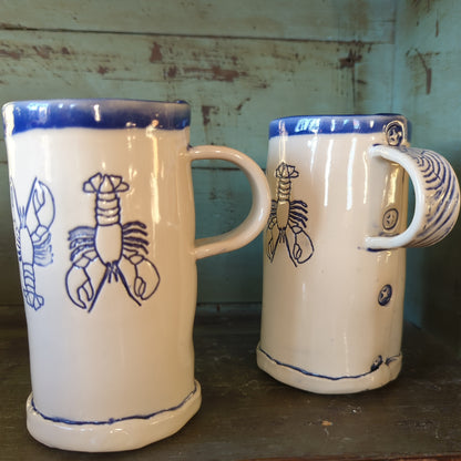 Jess Teesdale ceramic mugs