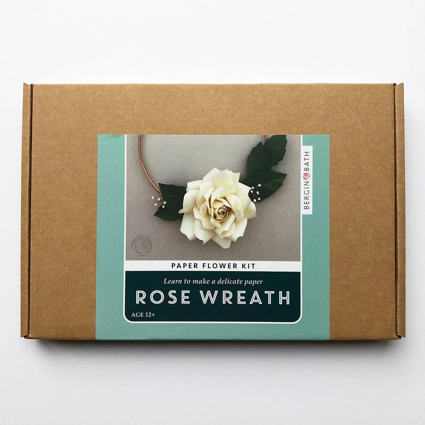 Paper Flower Kit - Rose Wreath