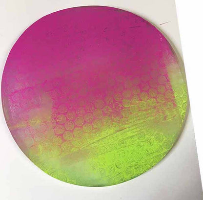 8” Round Gelli® Printing Plate