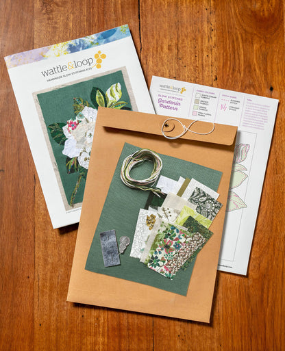 Gardenia Slow Stitching Kit