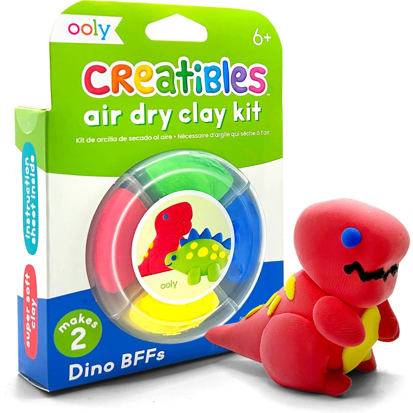 Creatibles D.I.Y. Air-Dry Clay Kit: Dino BFFs