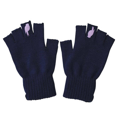 Flip 'em the bird gloves (pink / navy)