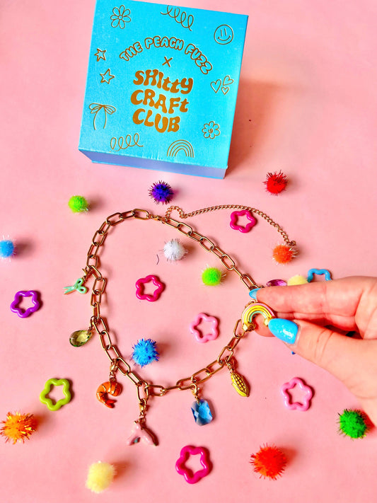 TPF x Shitty Craft Club Charm Necklace