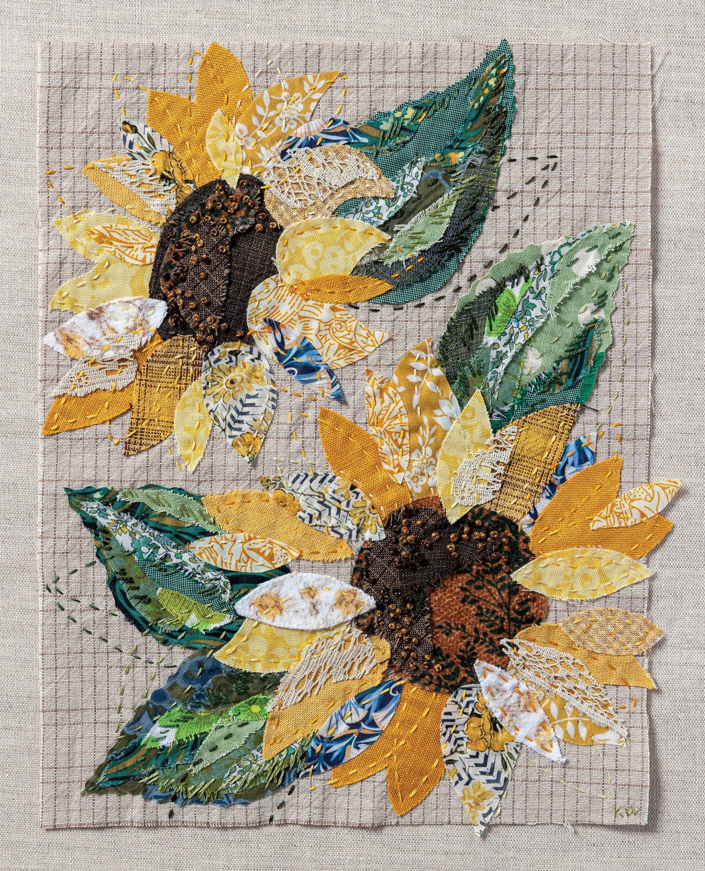 Sunflower Slow Stitching Kit