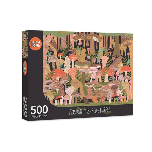 Mystical Mushroom Forest jigsaw puzzle