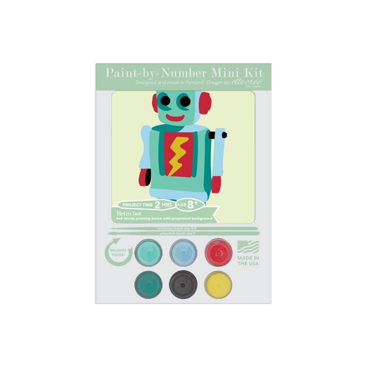 Paint-by-number KID kits