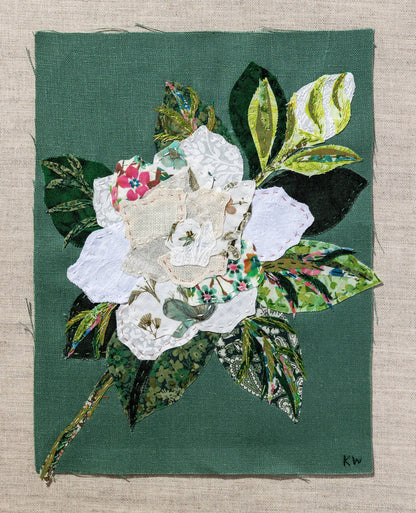Gardenia Slow Stitching Kit