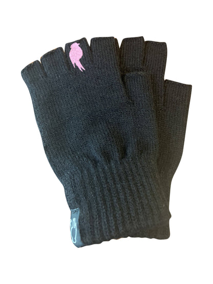 Flip 'em the bird gloves (violet / black)