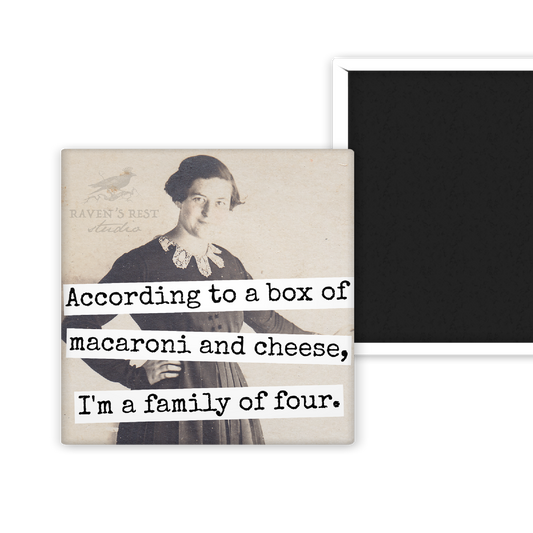 According To A Box Of Mac