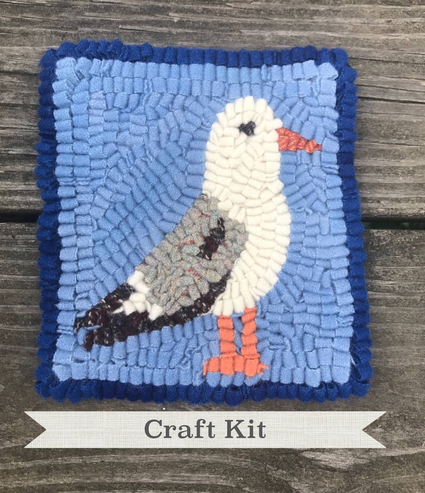 Rug Hooking Kit - Seagull