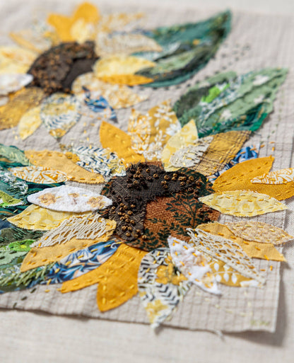 Sunflower Slow Stitching Kit