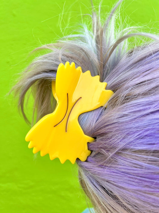 Farfalle Pasta hair claw