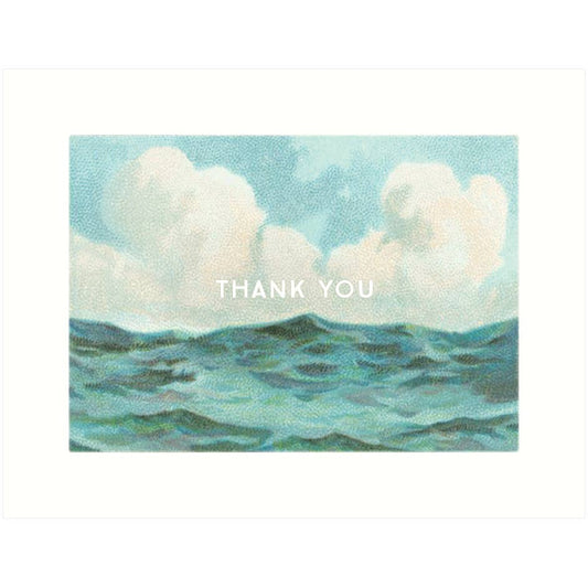 Ocean | Thank You Greeting Card