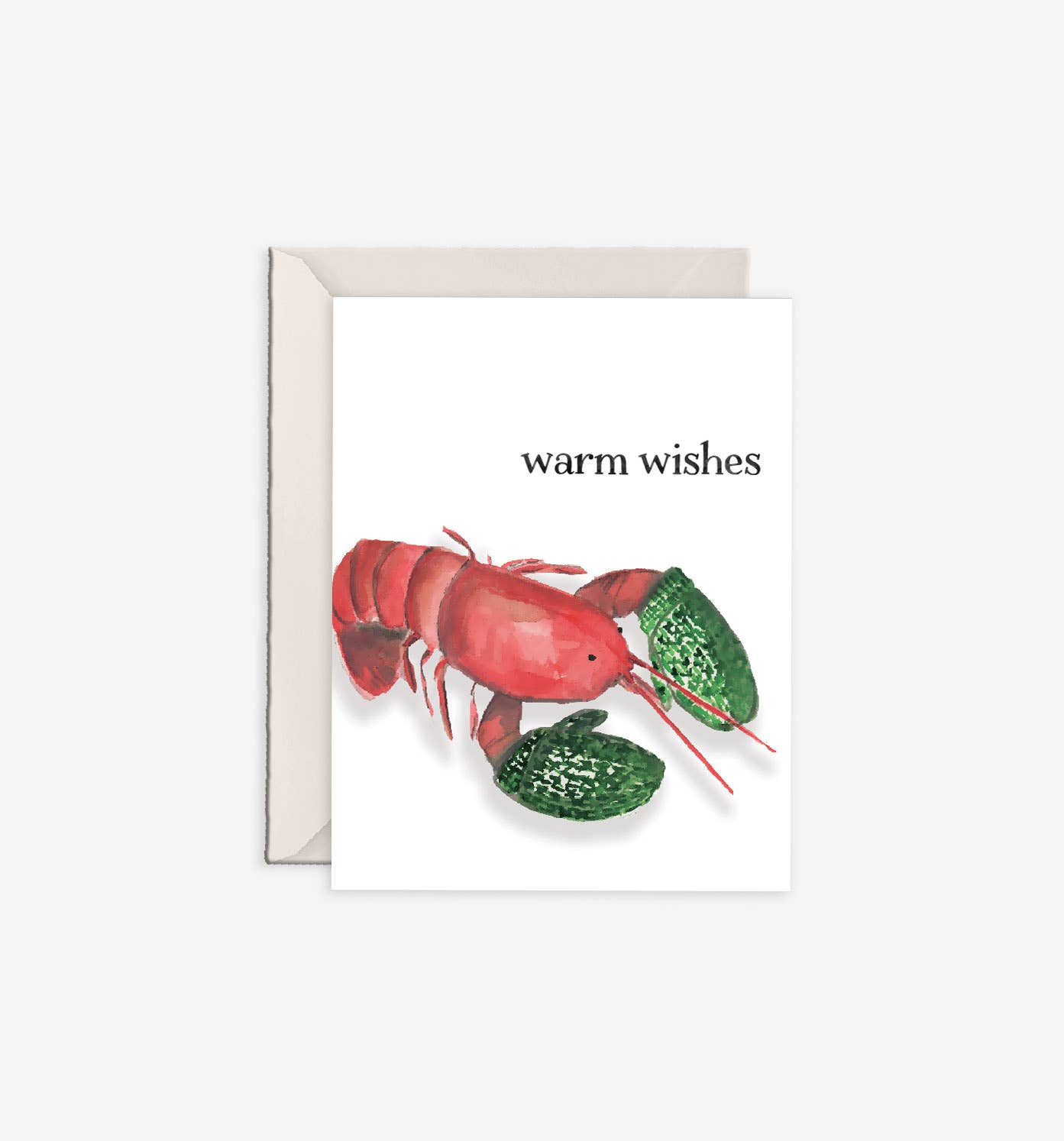 Warm wishes lobster mittens (set of 8)