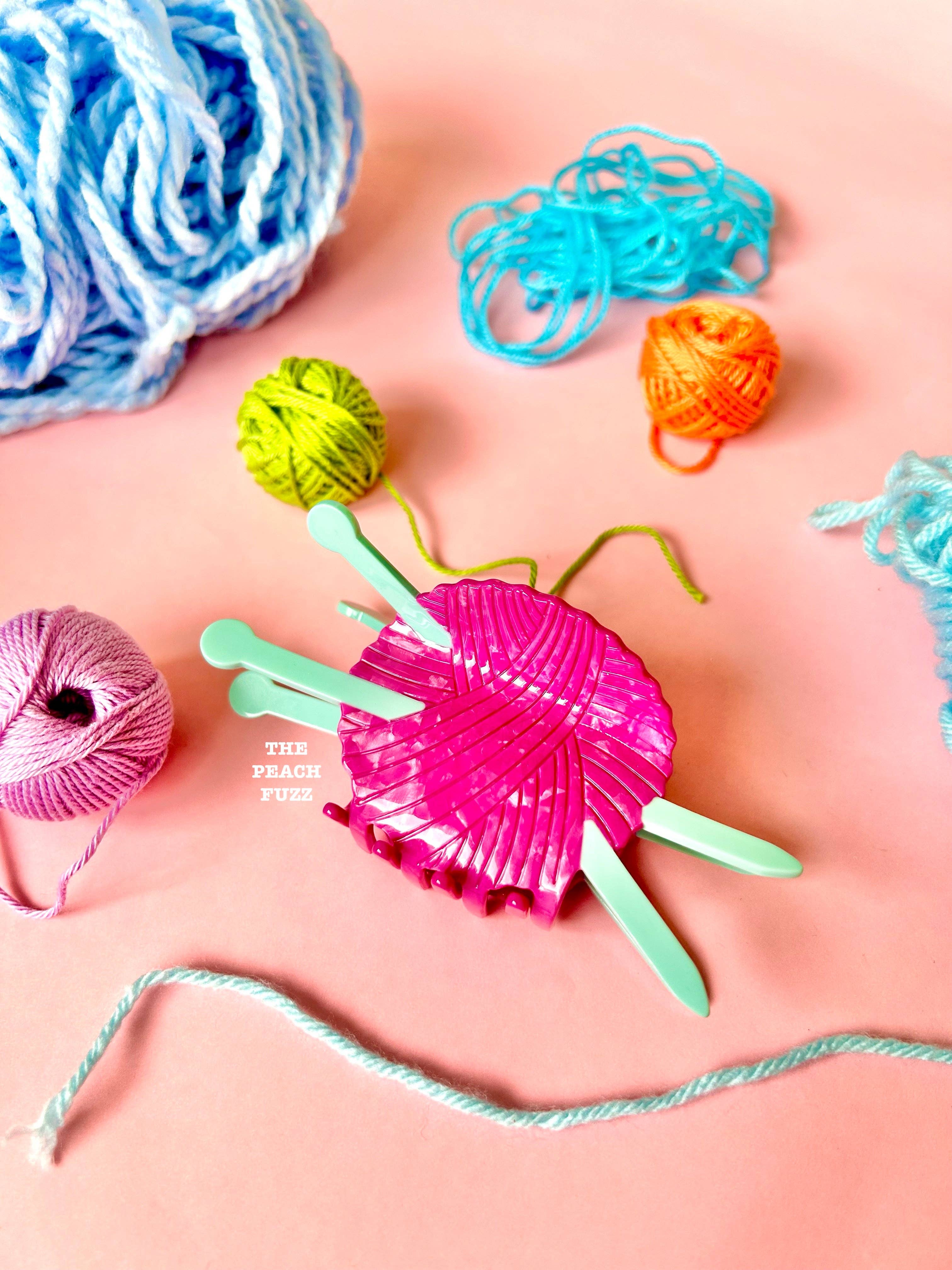 Yarn Crafts Knitting Needles hair claw Handiwork