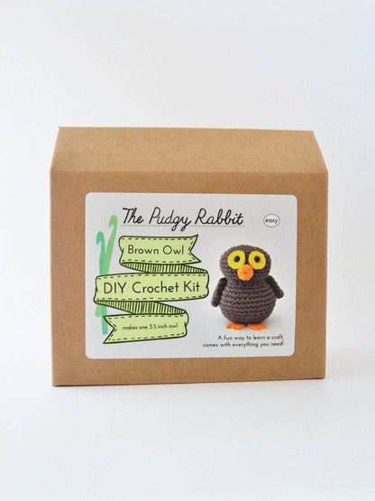 Brown Owl DIY Crochet Kit