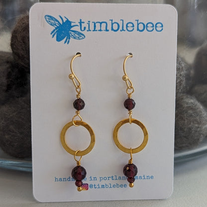 timblebee Casco Bay earrings