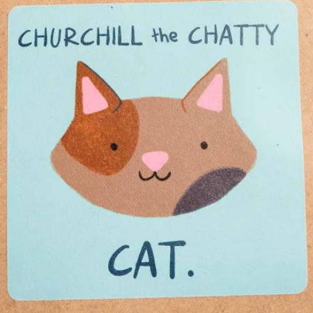 Churchill the Chatty Cat stitchin' kit