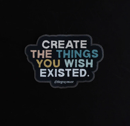 Gray Muse stickers
