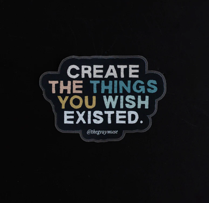 Gray Muse stickers