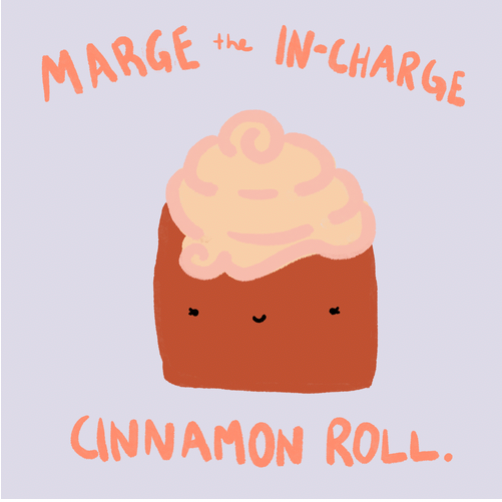 Marge the In-Charge Cinnamon Roll stitchin' kit