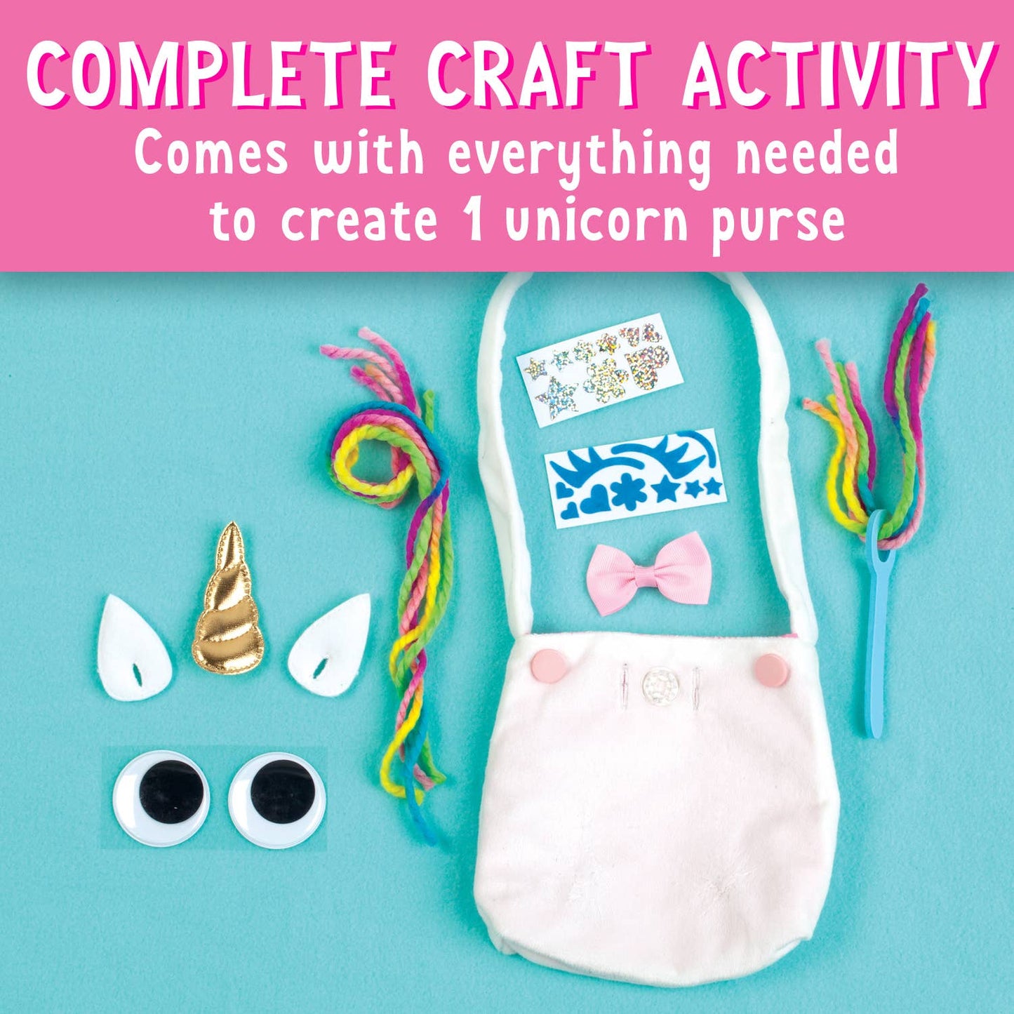 No-Sew Unicorn Purse kit