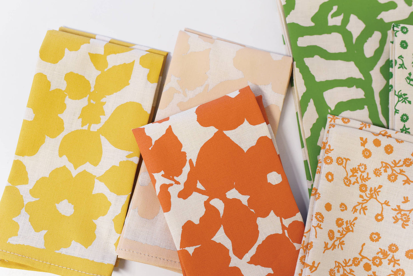 Erin Flett linen napkins yellow (pair)