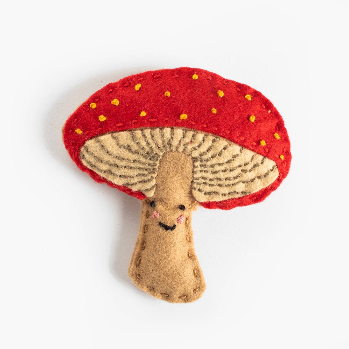 Marta the Marvelous Mushroom stitchin' kit