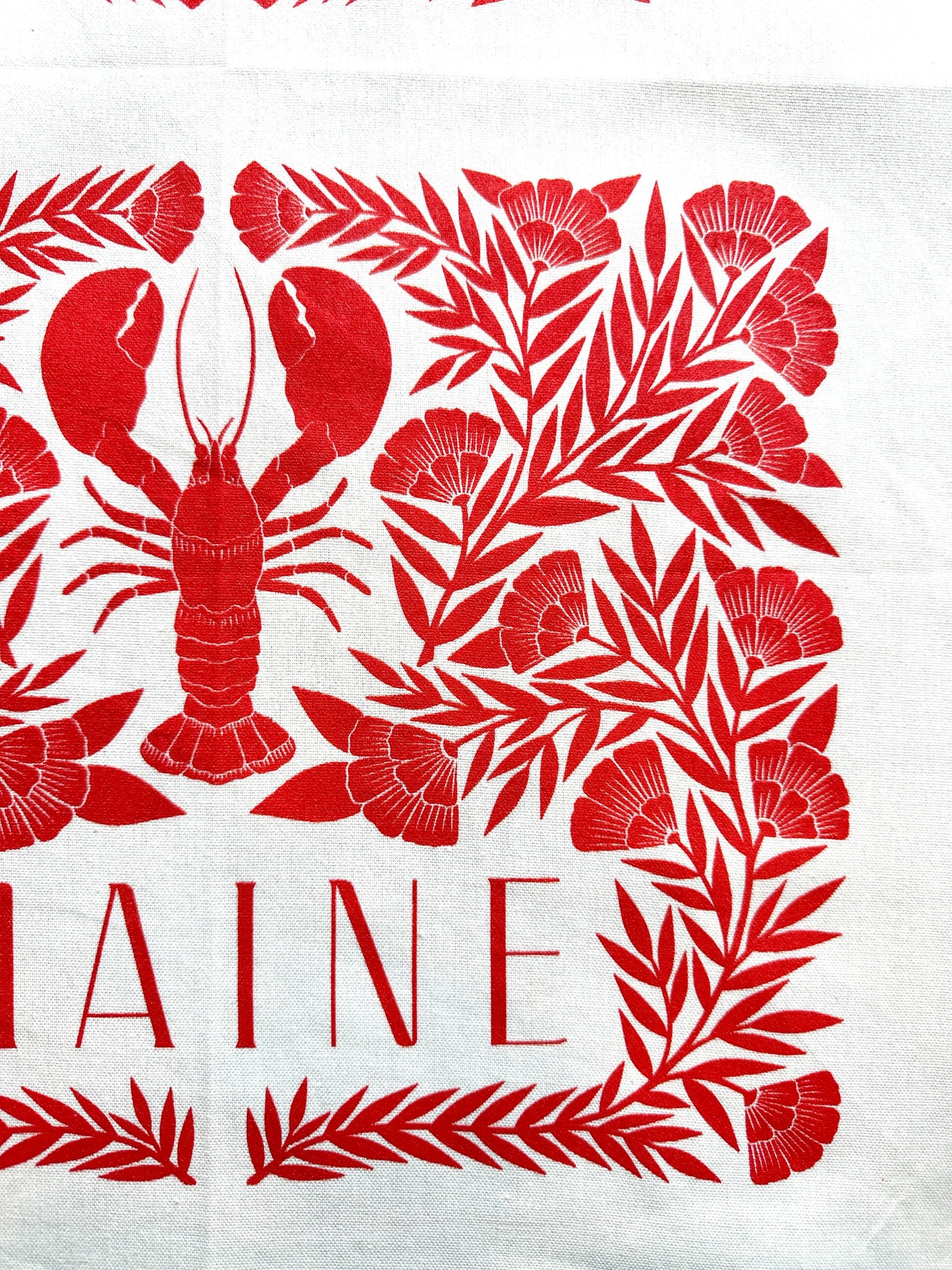 Maine Lobster Tea Towel