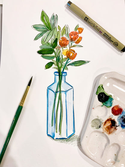 Watercolor Florals Made Simple