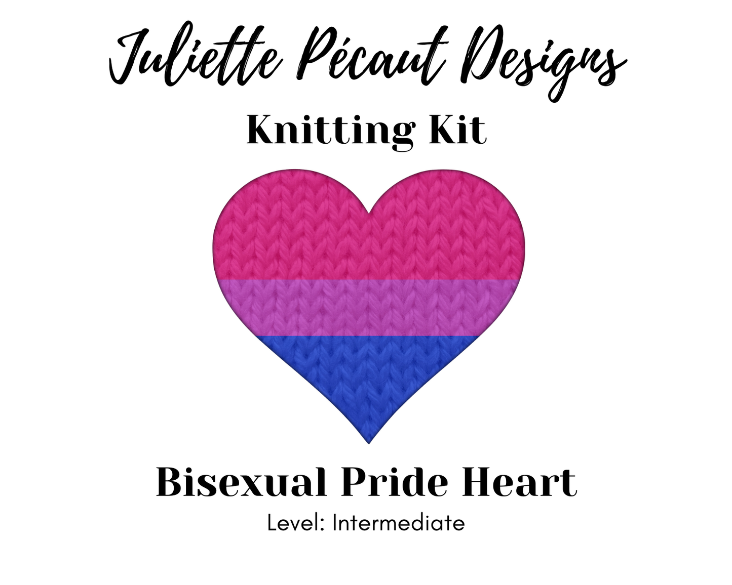 Pride Hearts knitting kits