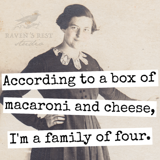 According To A Box Of Mac