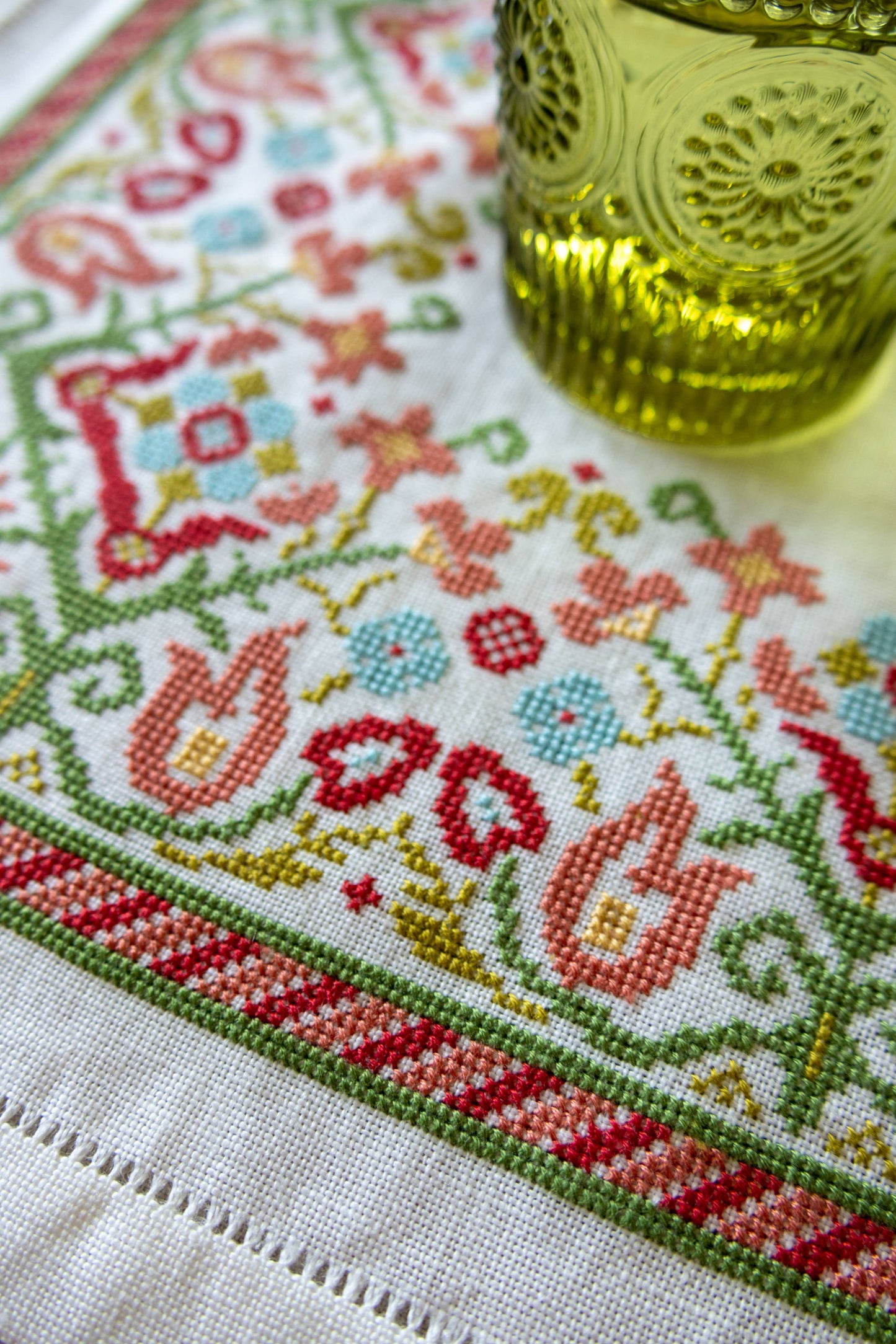 Clara's Garden cross stitch kit