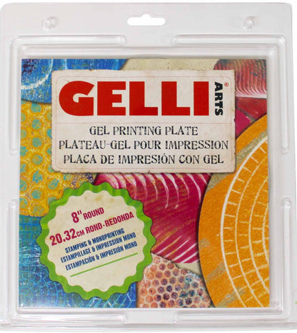 8” Round Gelli® Printing Plate