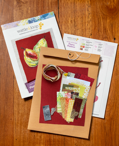 Pear Slow Stitching Kit