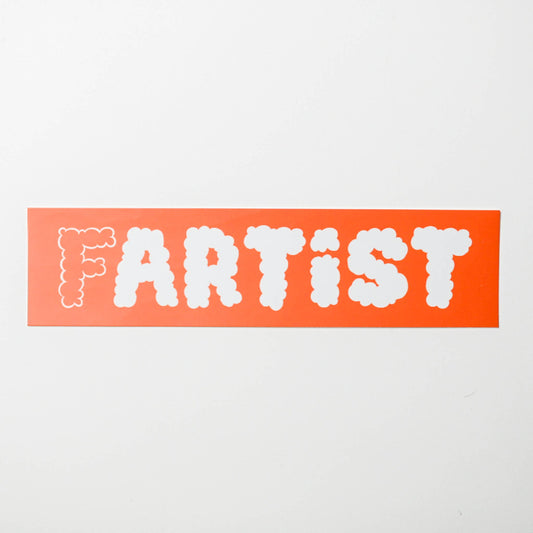 Fartist Bumper Sticker