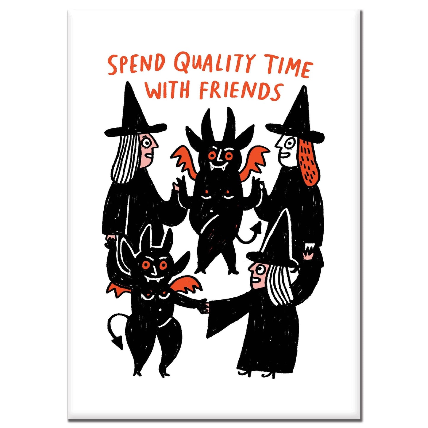 Gemma Correll witches magnet