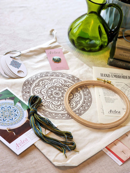 Deluxe Myra Medallion embroidery kit