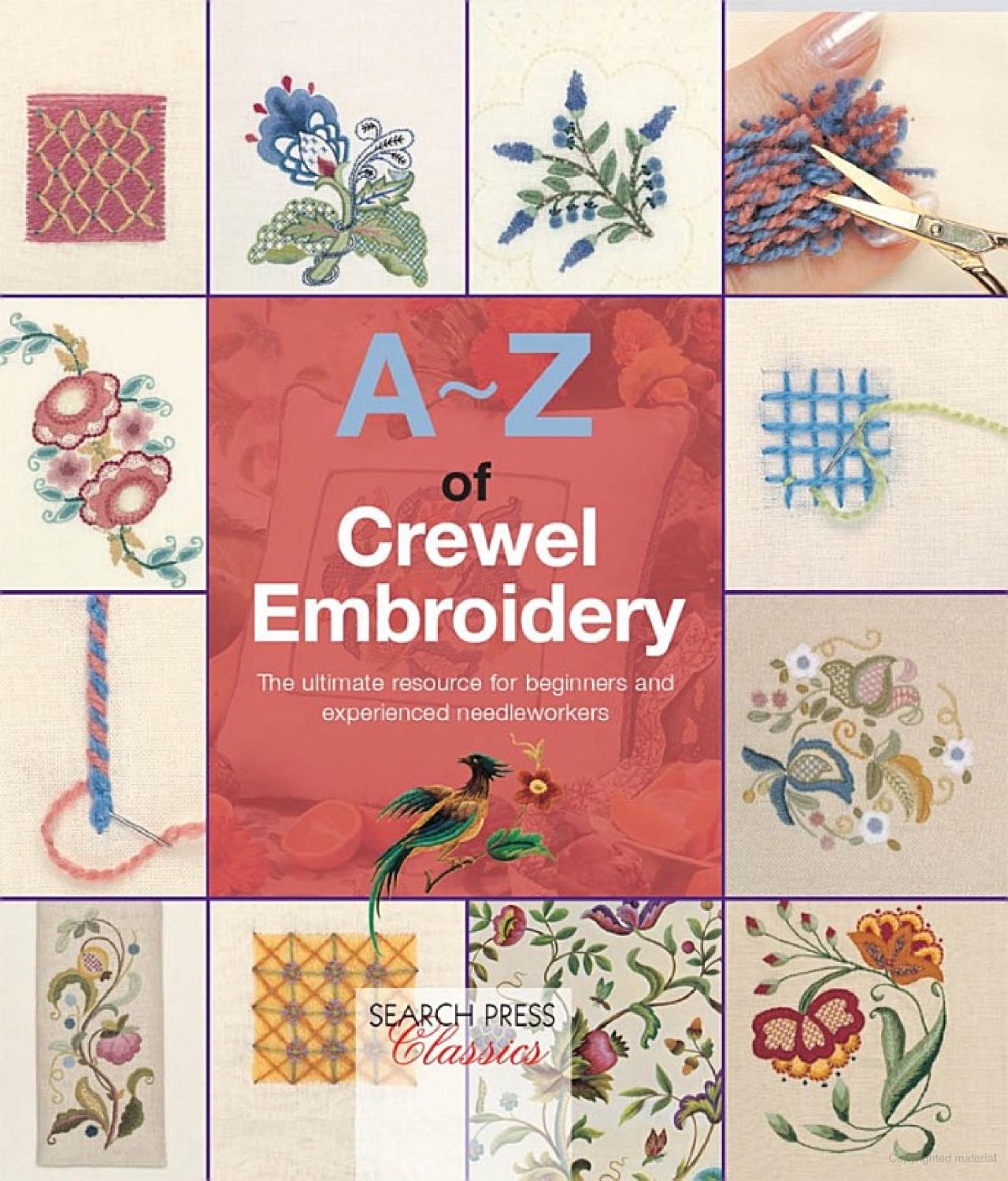 A-Z of Crewel Embroidery