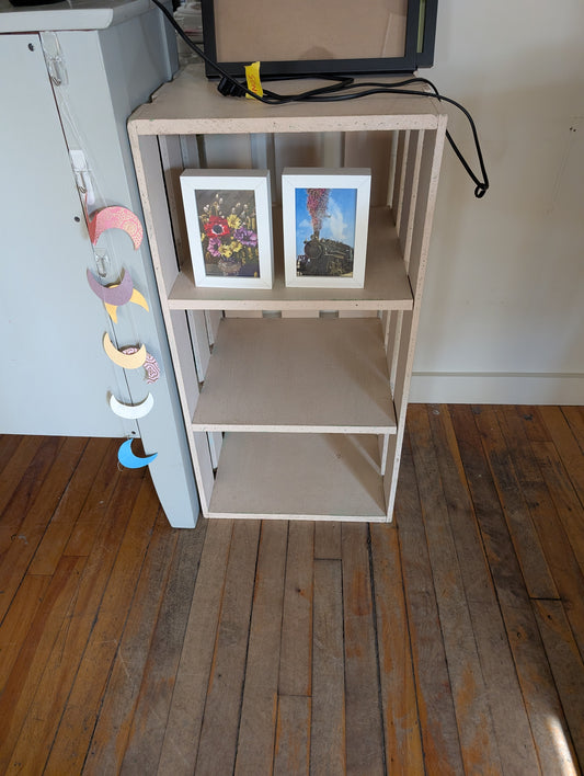crate shelf