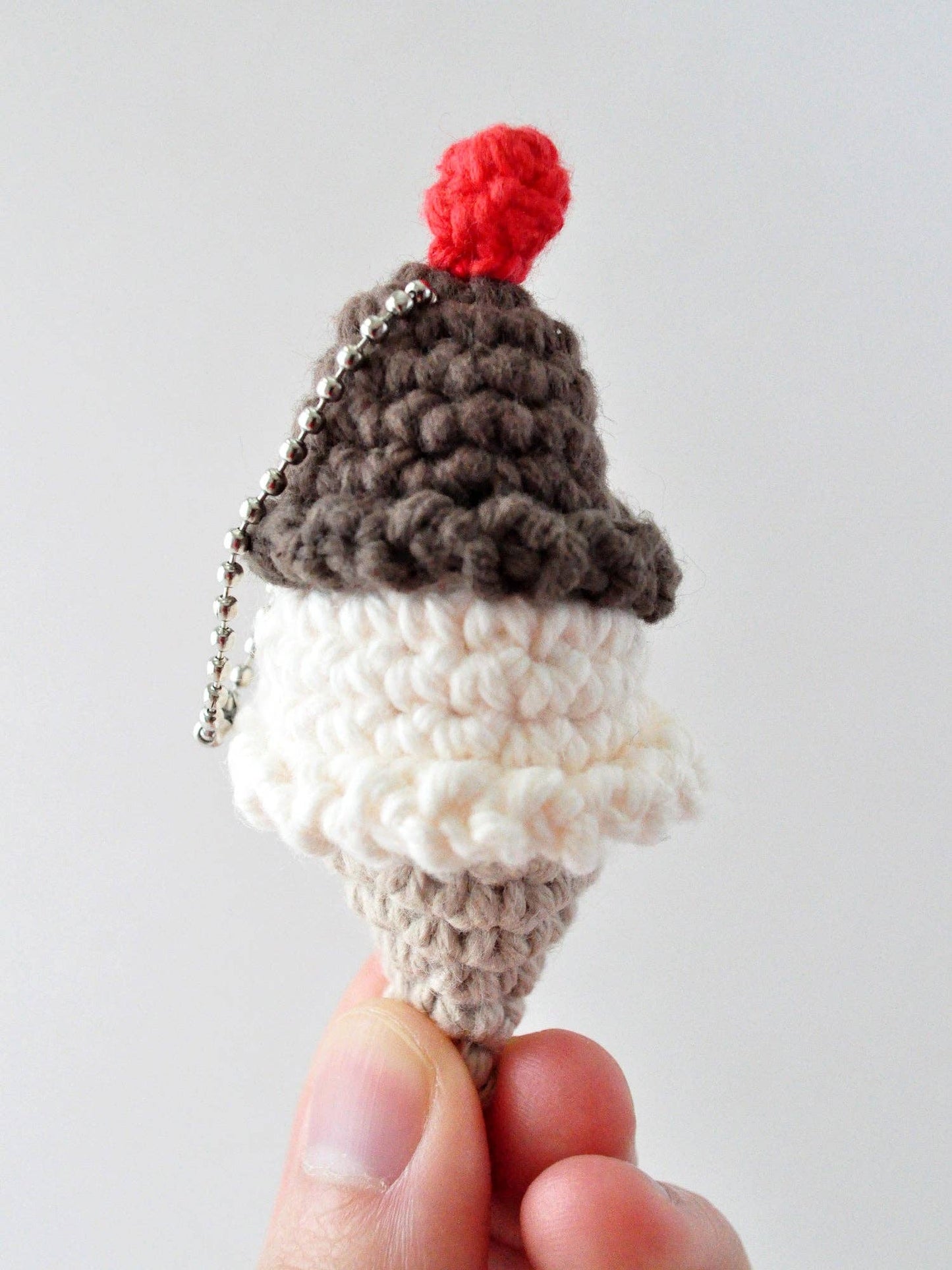 Ice Cream Key Chain Crochet Kit