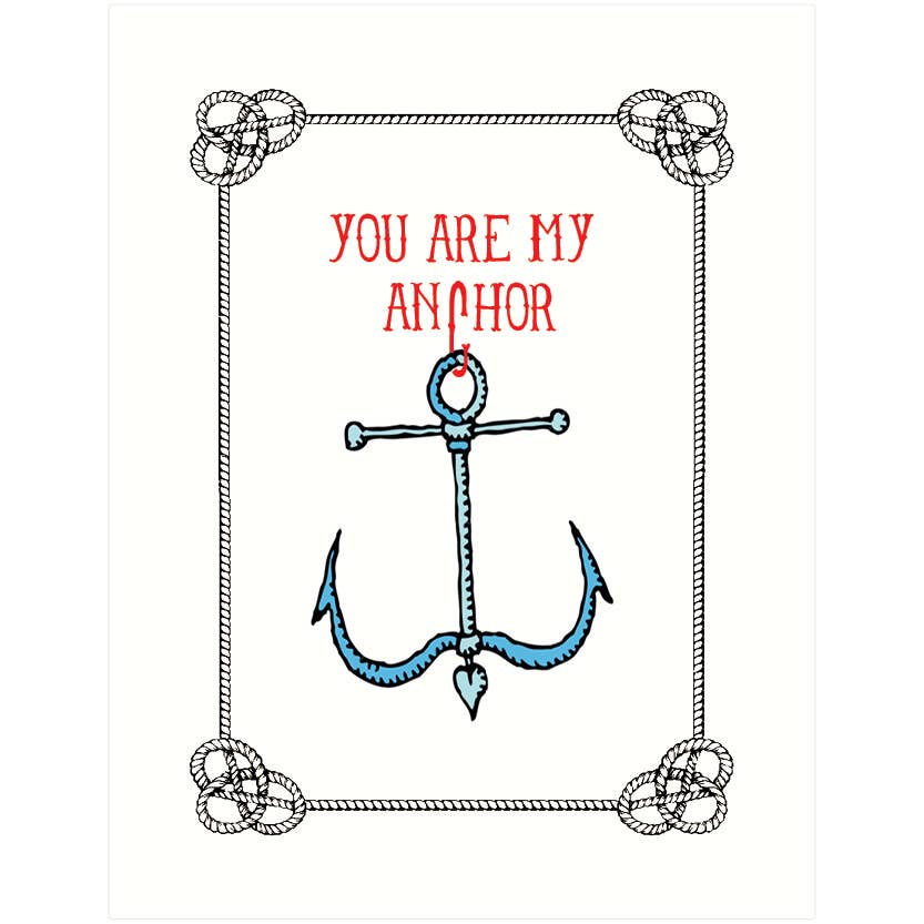 Anchor | Love Greeting Card