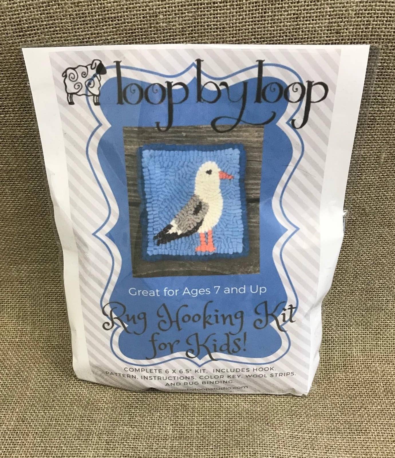 Rug Hooking Kit - Seagull