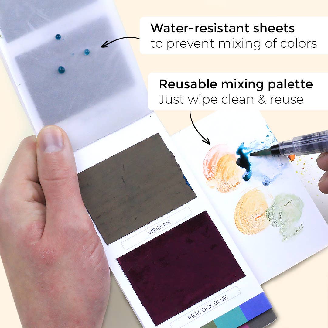 Colorsheets watercolor paper palette