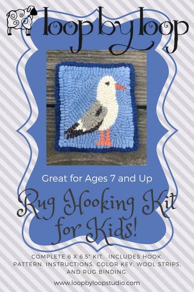 Rug Hooking Kit - Seagull