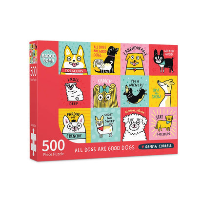 All Dogs Are Good Dogs Jigsaw Puzzle