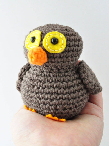 Brown Owl DIY Crochet Kit