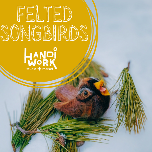 Felted Songbirds