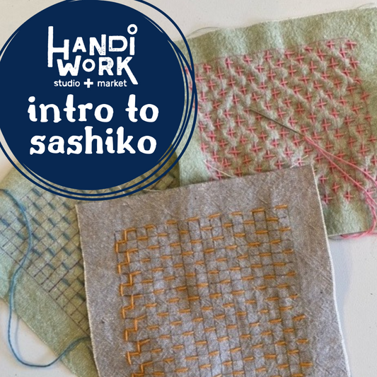 Intro to sashiko stitching