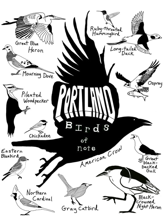 PORTLAND BIRDS OF NOTE tee